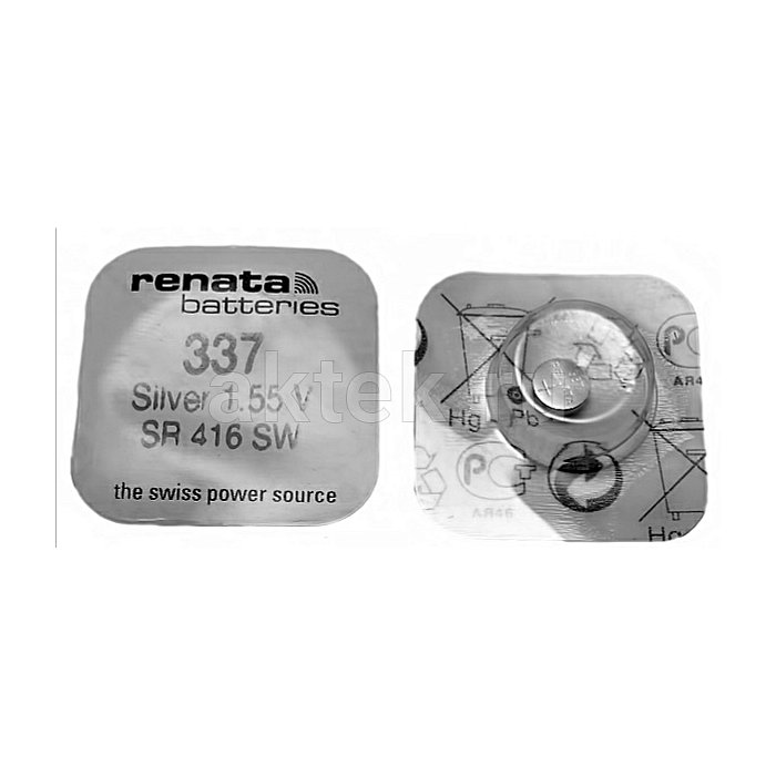 Батарейка часовая RENATA SR416SW 337 4