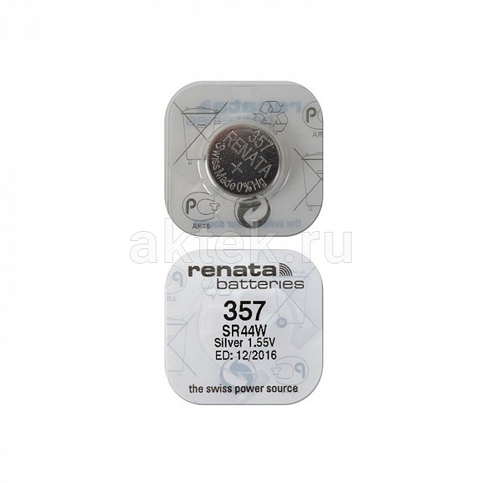 Батарейка часовая RENATA SR44W 357 2