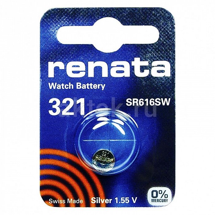 Батарейка таблетка RENATA SR616SW 321 4