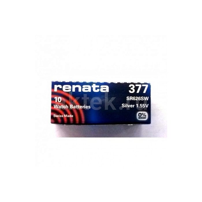 Часовая батарейка RENATA SR626SW 377 4