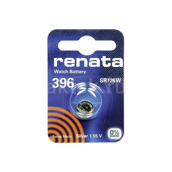 Часовая батарейка RENATA SR726W 396 3