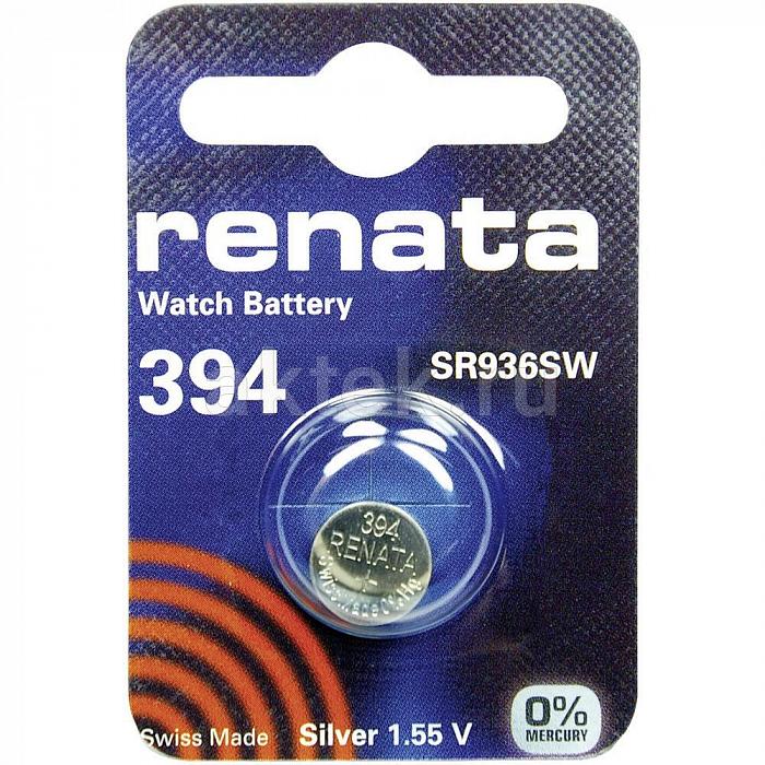 Часовая батарейка RENATA SR936SW 394 3