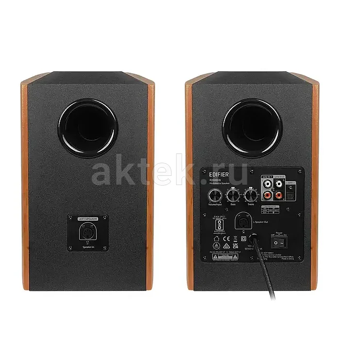 Активная полочная акустика EDIFIER R2000DB Warm Oak 6