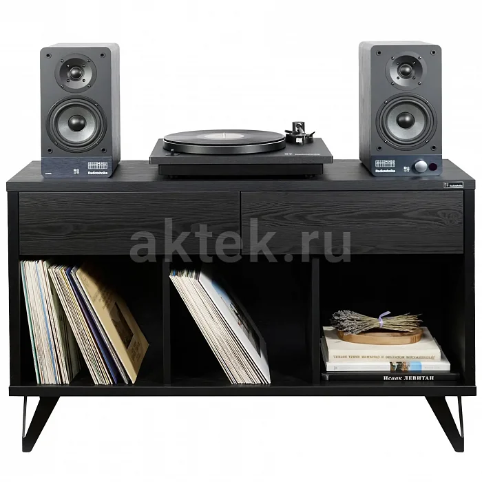 Тумба для винилового проигрывателя Radiotehnika Rondo 302 Black 2