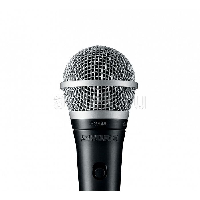 Shure PGA48-XLR динамический кардиоидный вокальный микрофон с кабелем XLR–XLR