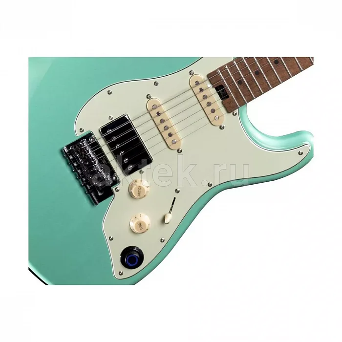 Mooer GTRS S801 электрогитара, зеленый, HSS, корпус из липы 3