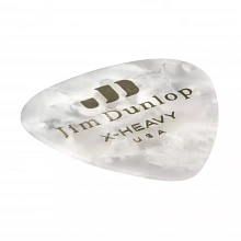 Dunlop 483P04XH Celluloid White Pearloid Extra медиаторы, целлулоид, extra heavy 2