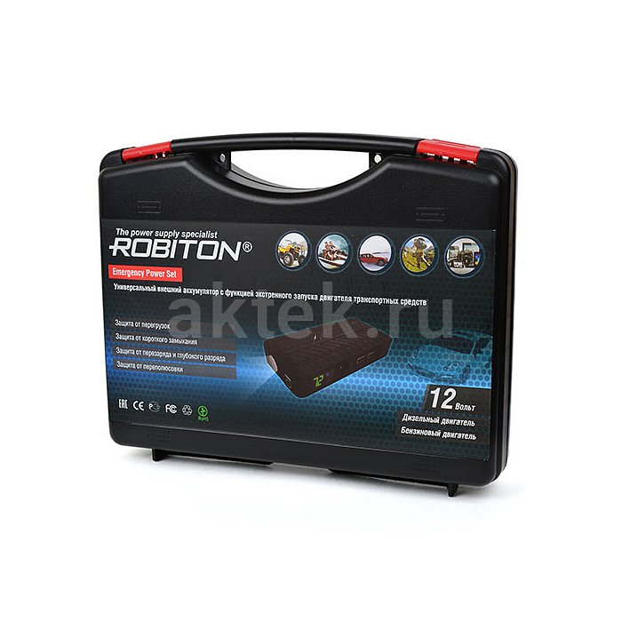 Внешний аккумулятор ROBITON Emergency Power Set 2