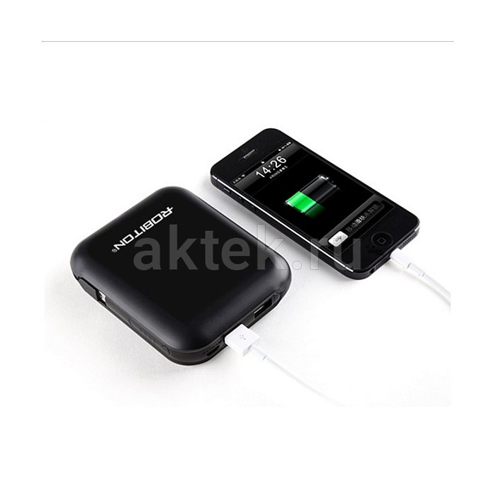Внешний аккумулятор ROBITON POWER BANK Li10.4 белый 2