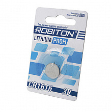 Батарейка таблетка ROBITON PROFI R-CR1616