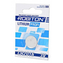 Батарейка таблетка ROBITON PROFI R-CR2016 2