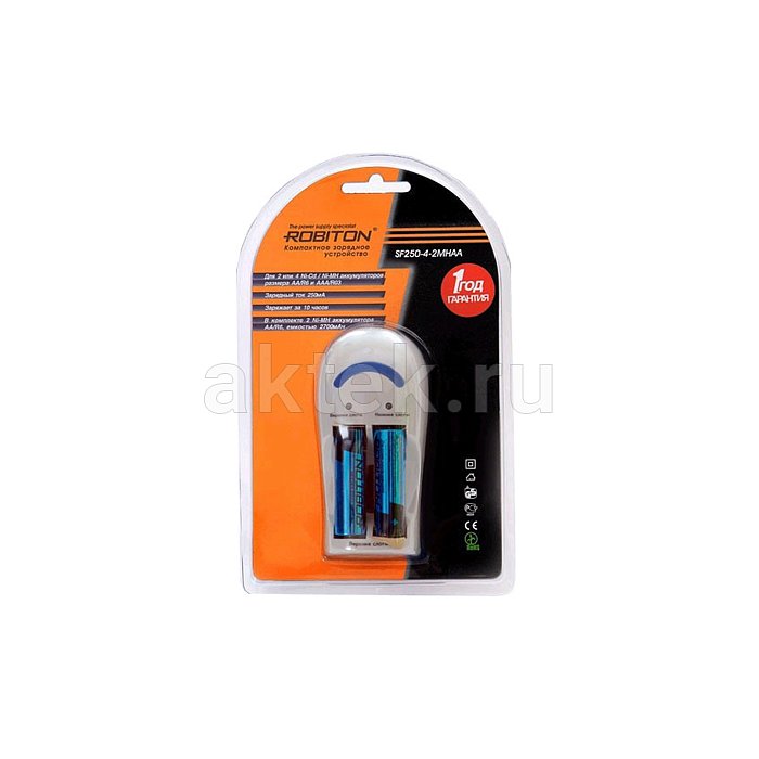 Зарядное устройство ROBITON SF250-4 BL1 2