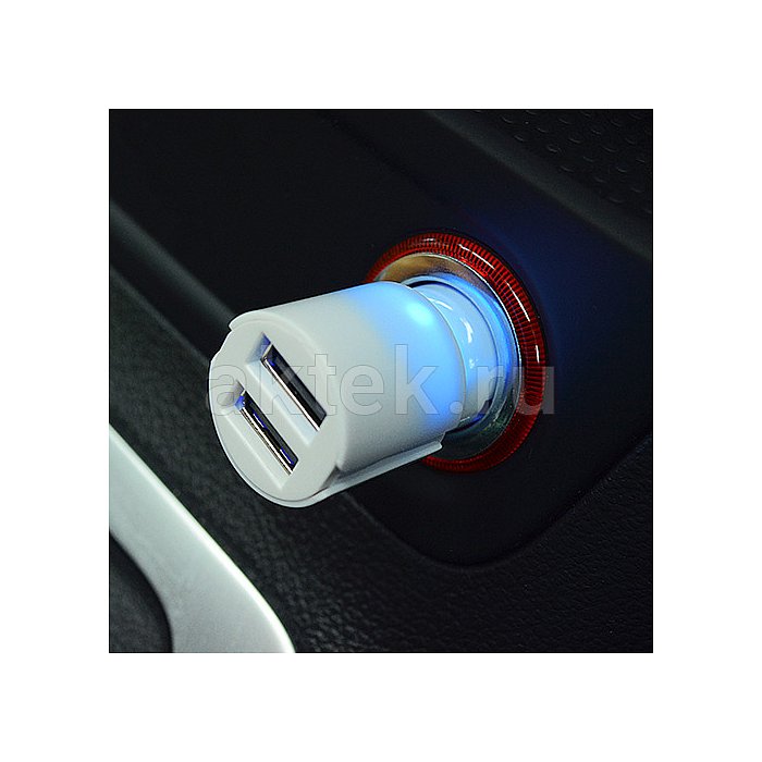 Блок питания ROBITON TwinUSB2400/Auto 4