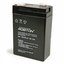 Аккумулятор ROBITON VRLA6-2.8 1 шт.