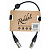 Готовый микрофонный кабель ROCKDALE MC001-50CM