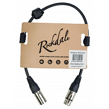 Готовый микрофонный кабель ROCKDALE MC001-50CM