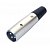 Разъем  XLR  ROCKDALE XLR014(3P) XLR male cable connector