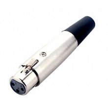 Разъем  XLR  ROCKDALE XLR015(3P) XLR female cable connector