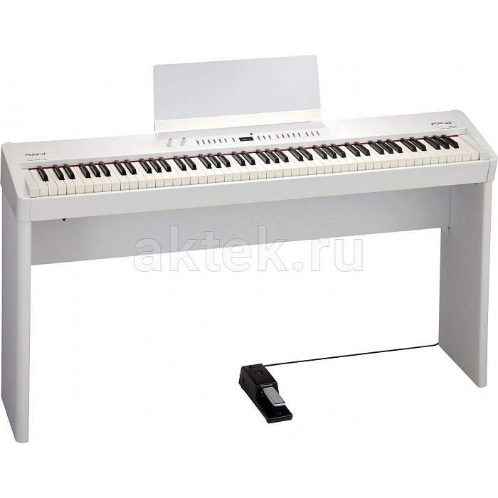 Цифровое фортепиано (White) Roland HP504-WH+KSC66-RW 3