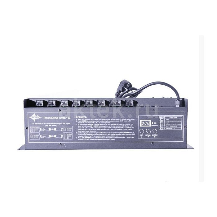 Пульт DMX ROSS DMX SWITCH 12 2