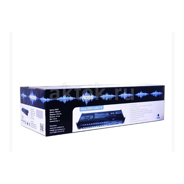 Пульт DMX ROSS DMX SWITCH 12 4