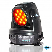 Вращающаяся голова Ross Mobi Led Wash Zoom RGBW 12x12W