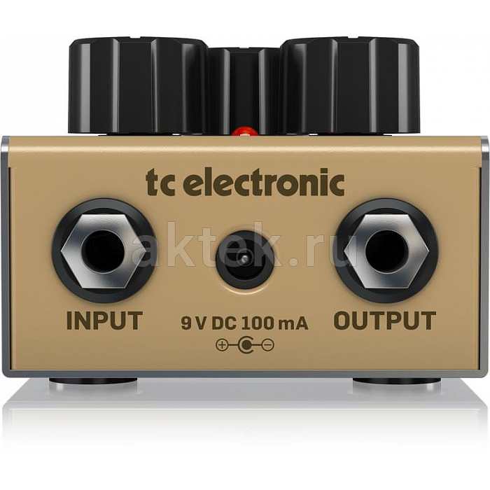 Педаль эффектов ревербератор TC ELECTRONIC DRIP SPRING REVERB 4
