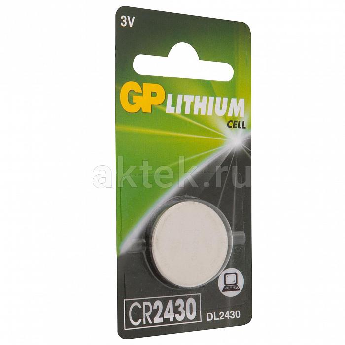 GP Lithium CR2430 1шт. 2