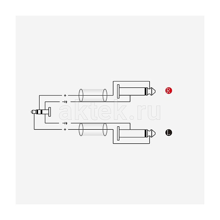 ROXTONE RAYC130/6 (MP) аудиокабель Jack 3,5–Jack 6,3, 6 м 3