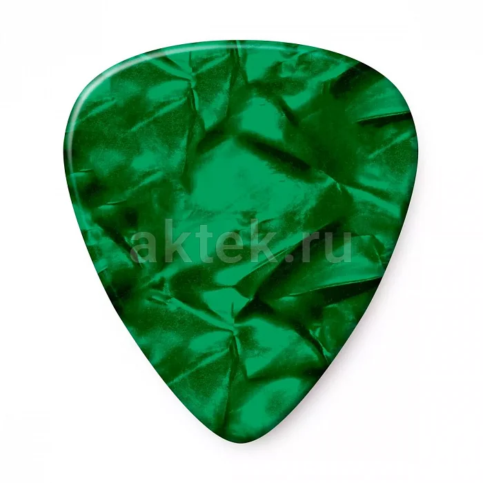 Dunlop 483P12XH Celluloid Green Pearloid Extra медиаторы, целлулоид, extra heavy 3
