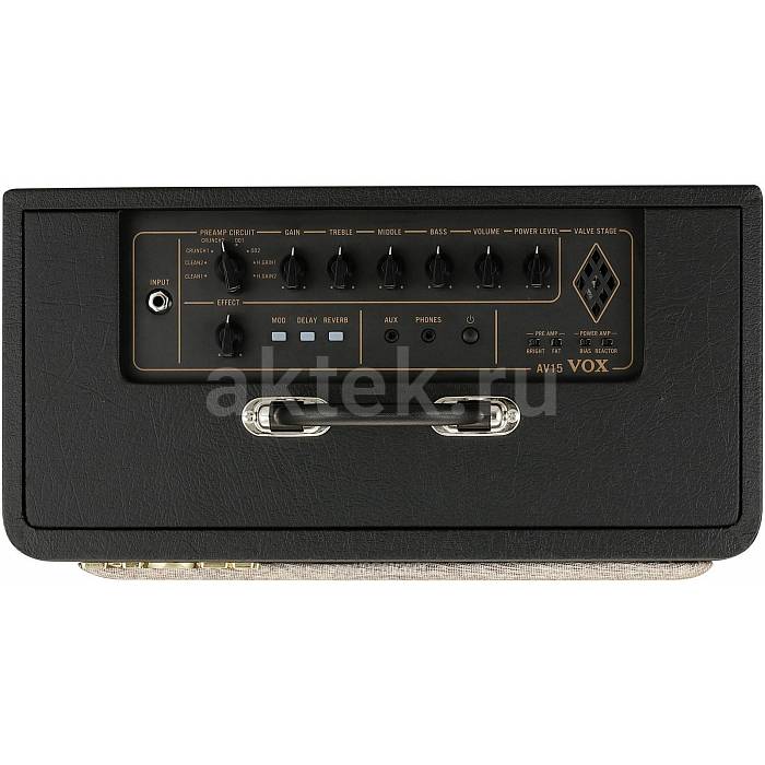 Ламповый гитарный усилитель VOX AV15 ANALOG VALVE AMPLIFIER 3