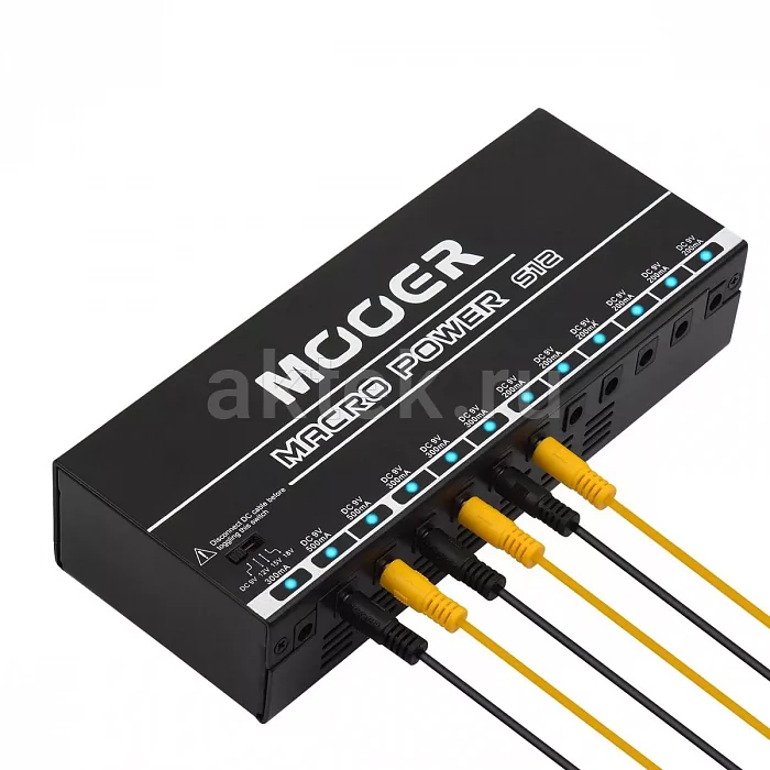 Mooer Macro Power (S12) импульсный блок питания, 12 выходов 2