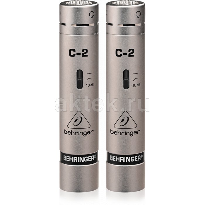 Behringer C-2 подобранная пара конденсаторных микрофонов для студии
