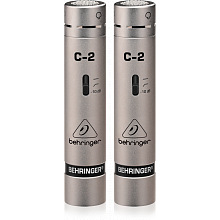 Behringer C-2 подобранная пара конденсаторных микрофонов для студии