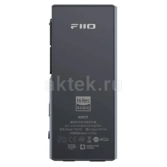 Усилитель для наушников FIIO KA17 Black 4