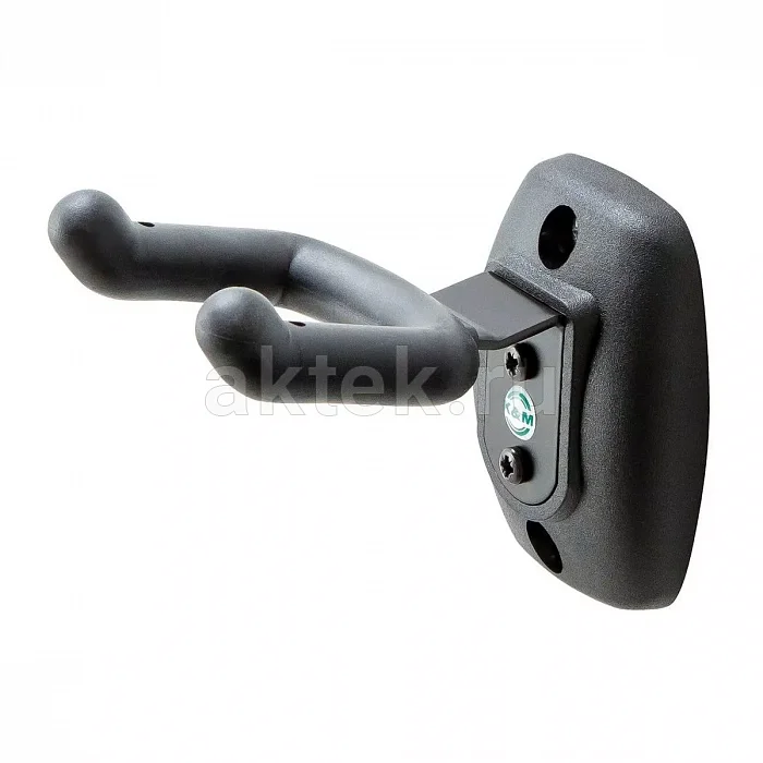 K&M 16590-000-55 настенный держатель укулеле, стальной, чёрный