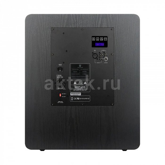 Tone Winner SW-D4000 сабвуфер, 800 Вт, 12", чёрный 4