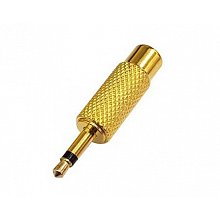 Переходник 3.5мм "шт" моно - RCA "гн"