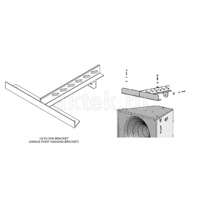 Tannoy FLYING BRACKET VQ элемент подвеса для одной акустической 3