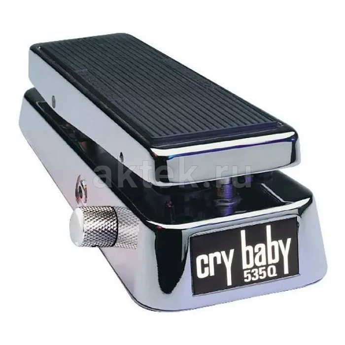 Dunlop 535QC Cry Baby Multi-Wah Chrome вау-педаль, буст +15 дБ