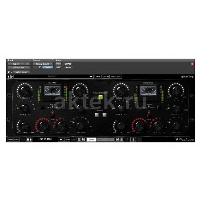 Компрессор звука Wes Audio NGBuscomp 2