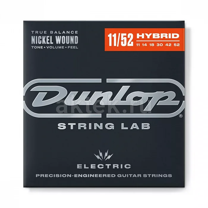 Dunlop DEN1152 Electric Guitar струны для электрогитары, 11-52