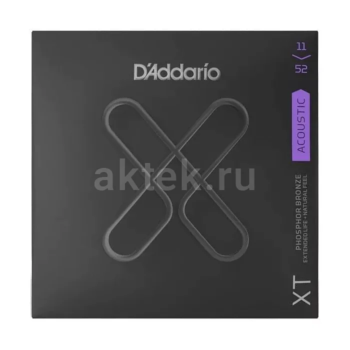 D'Addario XTAPB1152 комплект струн, калибр 11-52, Light