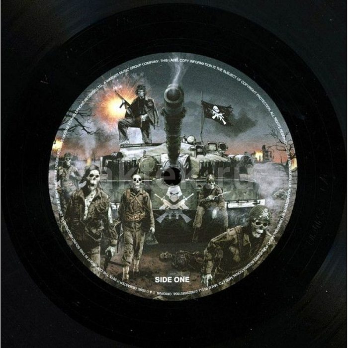 Виниловая пластинка IRON MAIDEN - A MATTER OF LIFE AND DEATH BLACK VINYL 12" 3