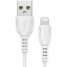 Кабель USB-Am/Lightning Borofone BX51 White - 1м 2