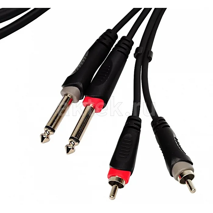 ROXTONE RACC150/2 аудиокабель Jack 6,3–RCA, 2 м