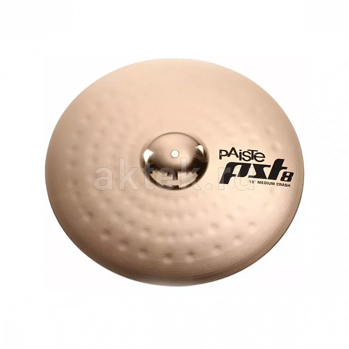 Paiste 18" PST8 Medium Crash тарелка, CUSN8 2
