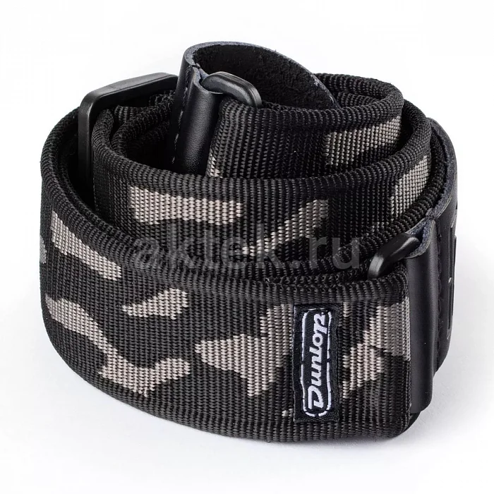 Dunlop D3810GY Classic Cammo гитарный ремень 2