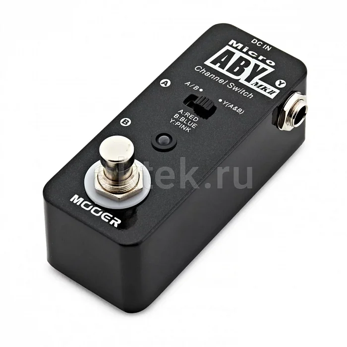Mooer Micro ABY (MKII) педальный маршрутизатор A/B/Y 4