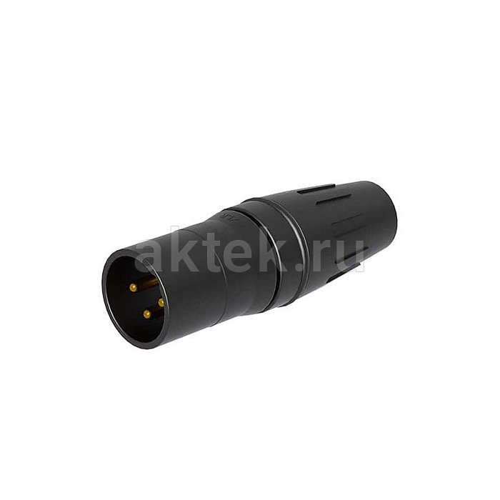 SEETRONIC SCHM3-B кабельный XLR-разъём male, три контакта 2